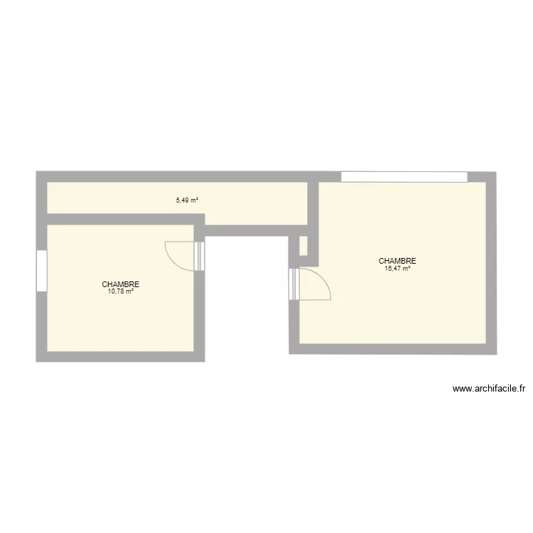 PLAN ETAGE ST NICOLAS. Plan de 
