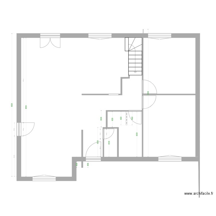 canalot. Plan de 0 pièce et 0 m2