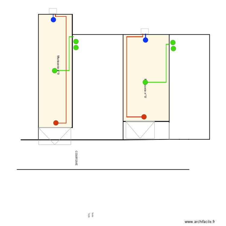 murisseries Fenes 8 et 9. Plan de 0 pièce et 0 m2