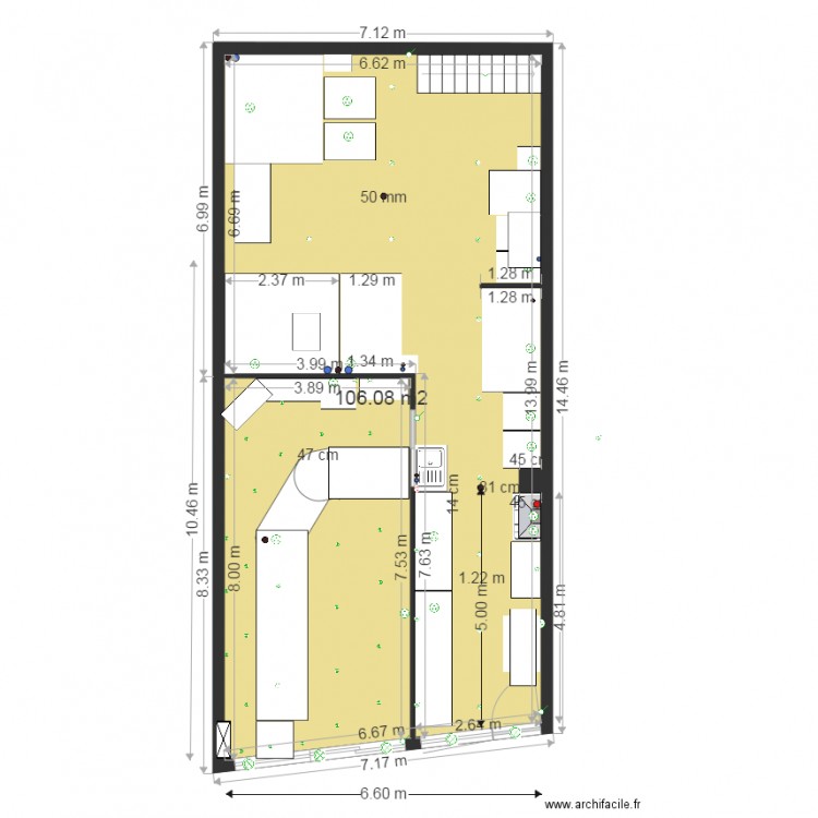 garlan 116. Plan de 0 pièce et 0 m2