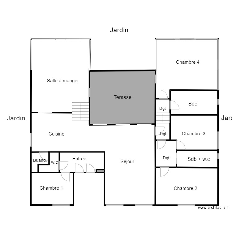 OURY. Plan de 0 pièce et 0 m2