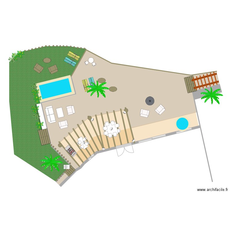 terrasse 0122 2. Plan de 0 pièce et 0 m2