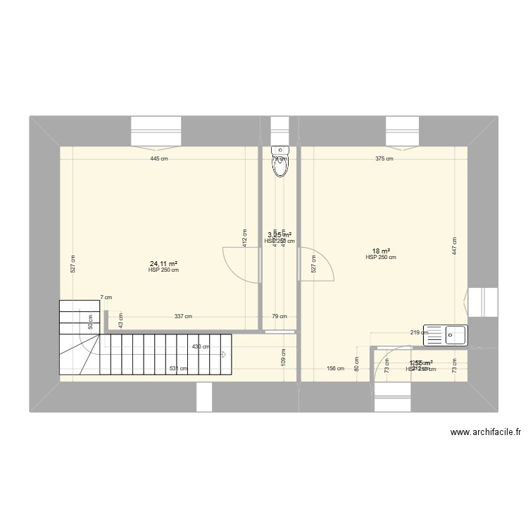 SCHWENCK RDC existant. Plan de 0 pièce et 0 m2