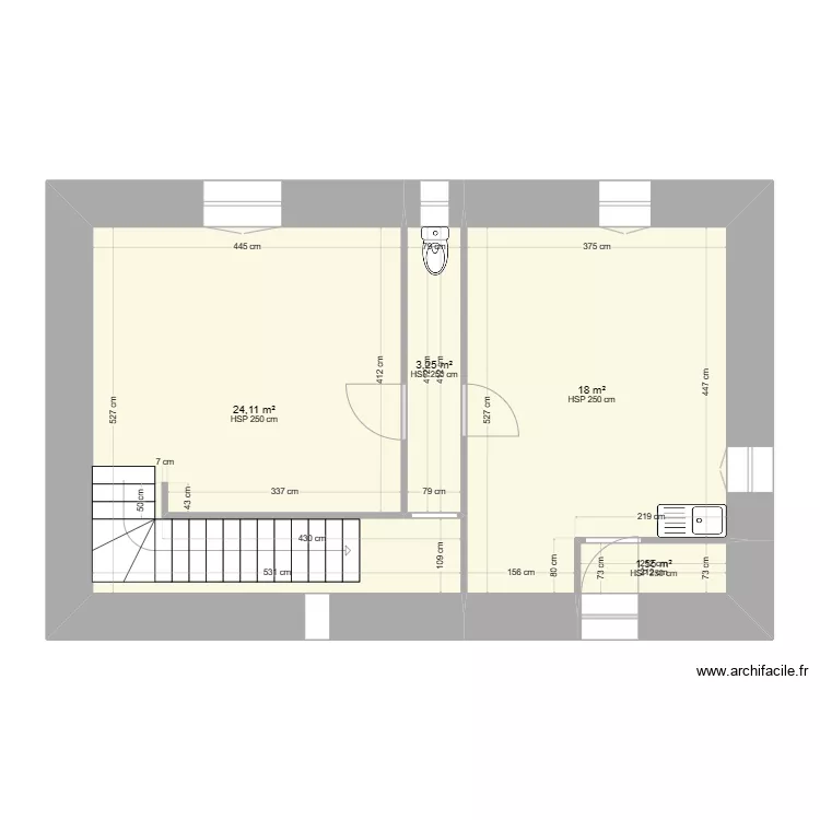 SCHWENCK RDC existant. Plan de SCHWENCK RDC existant. Plan de