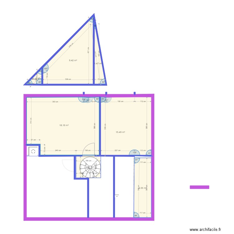 SANTANS. Plan de 0 pièce et 0 m2