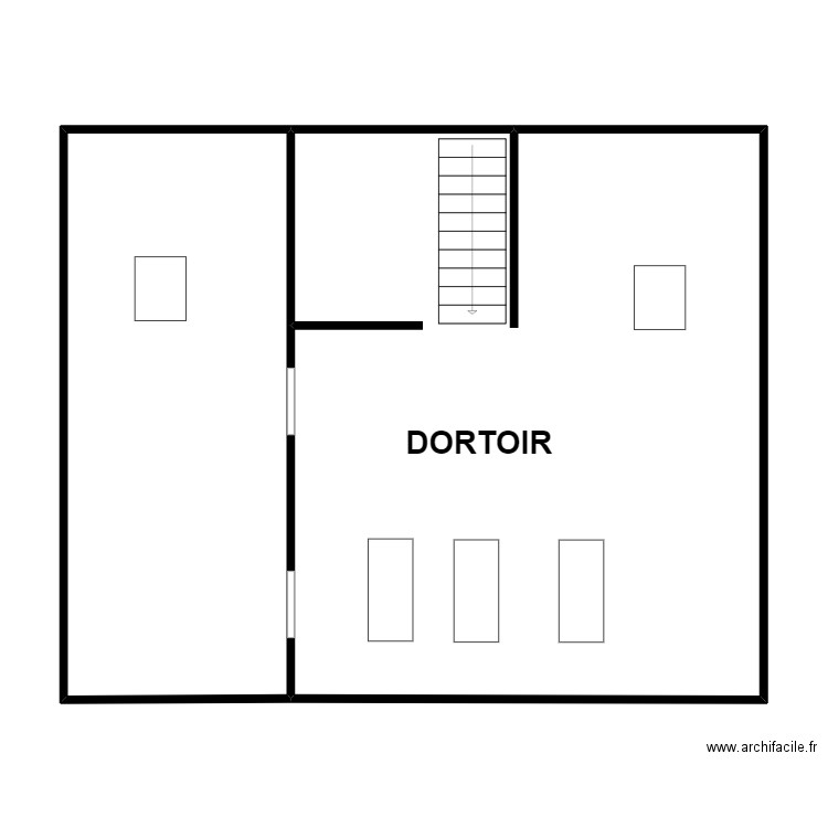 INTRALA 3. Plan de 2 pièces et 94 m2