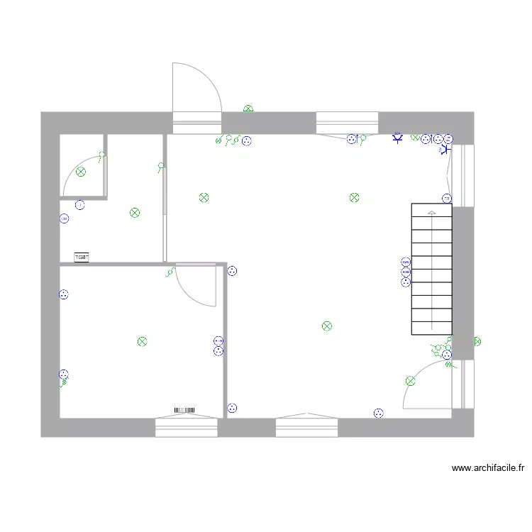 GAGET. Plan de 0 pièce et 0 m2