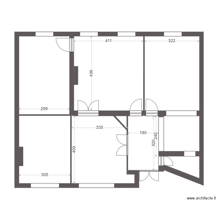 Duriez existant. Plan de 0 pièce et 0 m2