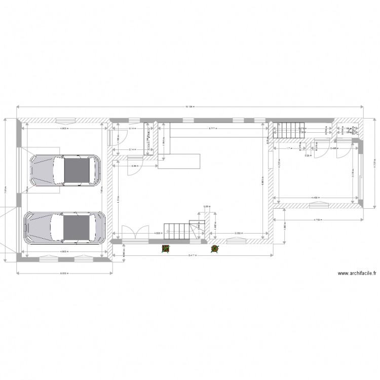 maison. Plan de 0 pièce et 0 m2