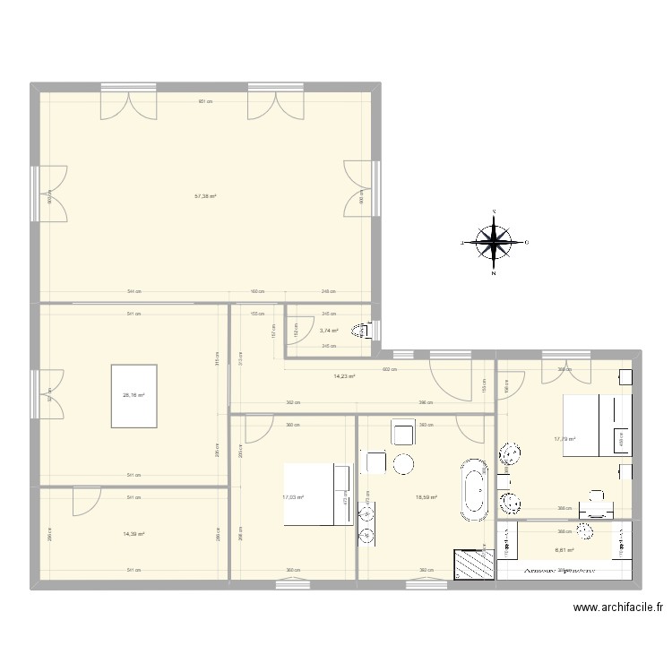 Plan040. Plan de 0 pièce et 0 m2
