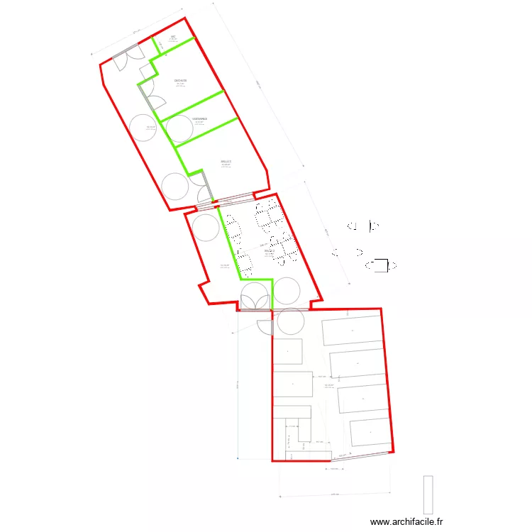 CLERMONT COQUE SALLE 11. Plan de 