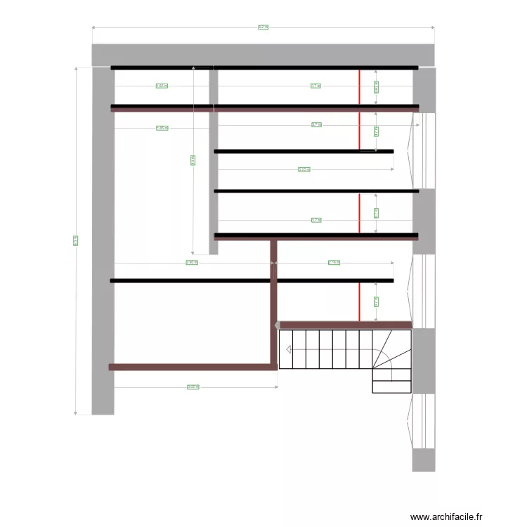 Mezzanine. Plan de Mezzanine. Plan de