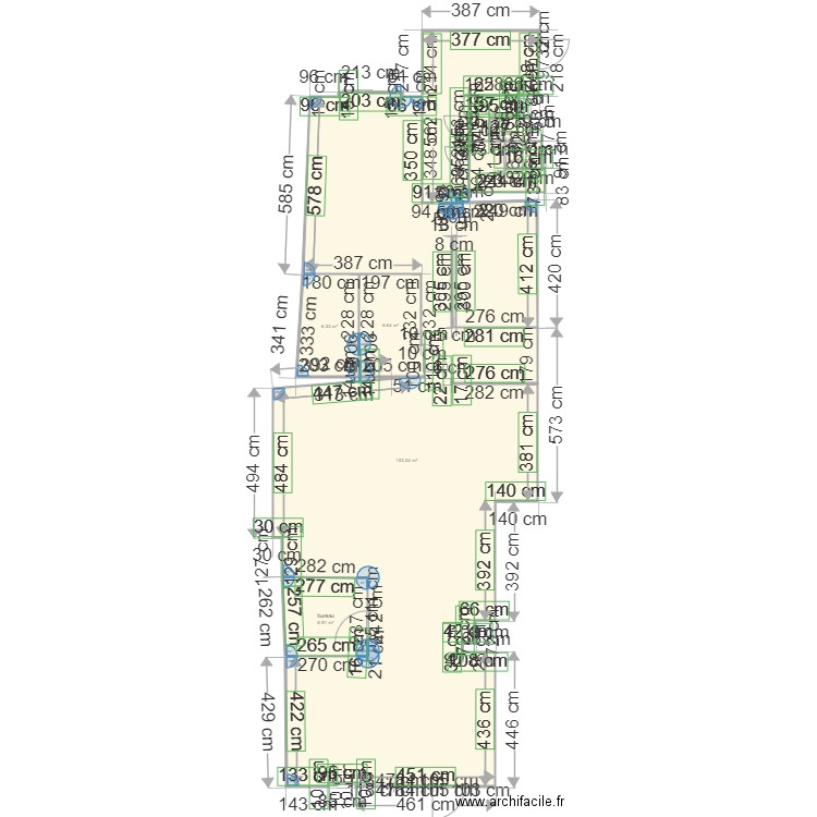 plan cercotte. Plan de 0 pièce et 0 m2