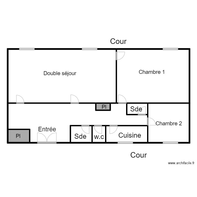 KRIEF 3. Plan de 10 pièces et 283 m2