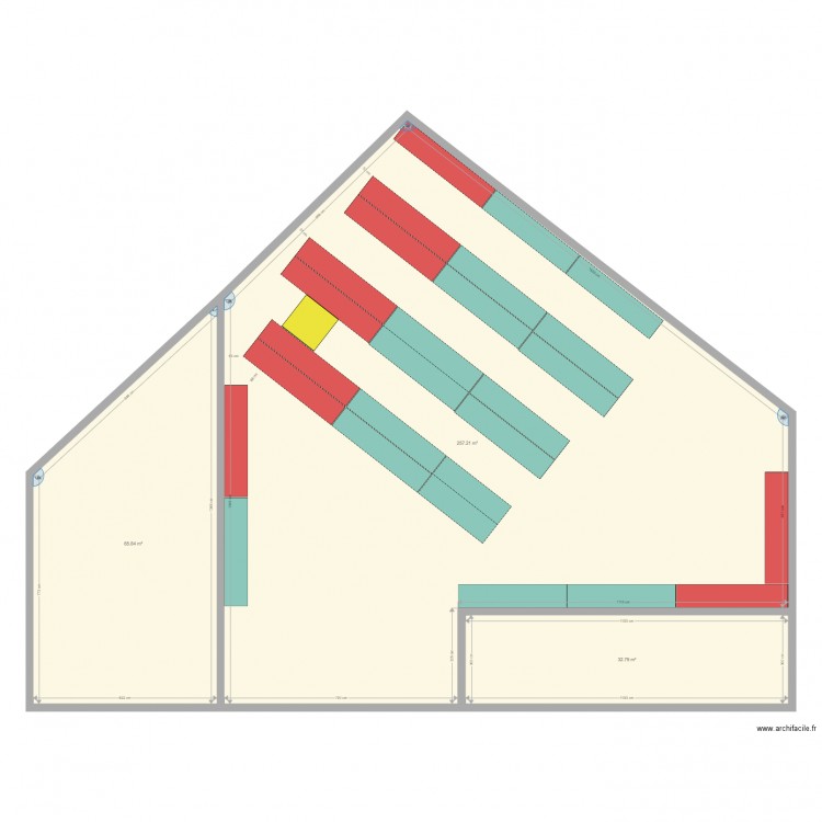 rackage 4. Plan de 0 pièce et 0 m2