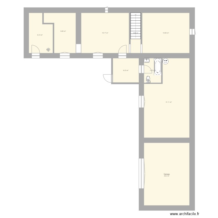 Wabant. Plan de 0 pièce et 0 m2