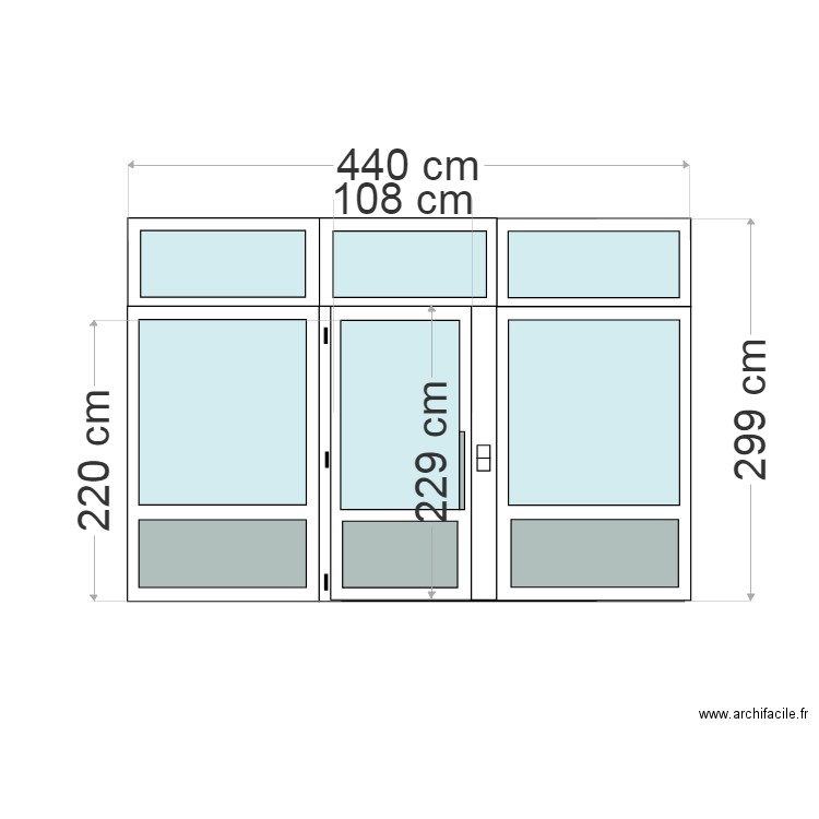 porte entrée immeuble v2. Plan de 0 pièce et 0 m2