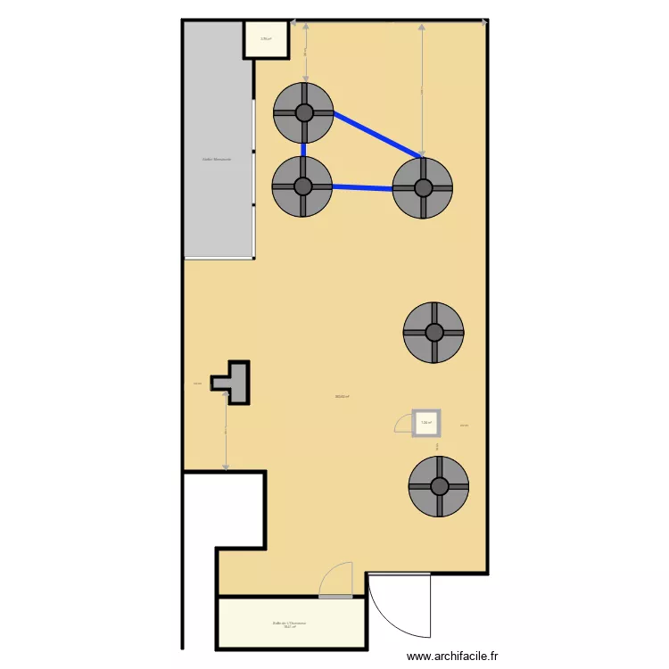 Station Eau Mibem Togo . Plan de 0 pièce et 0 m2