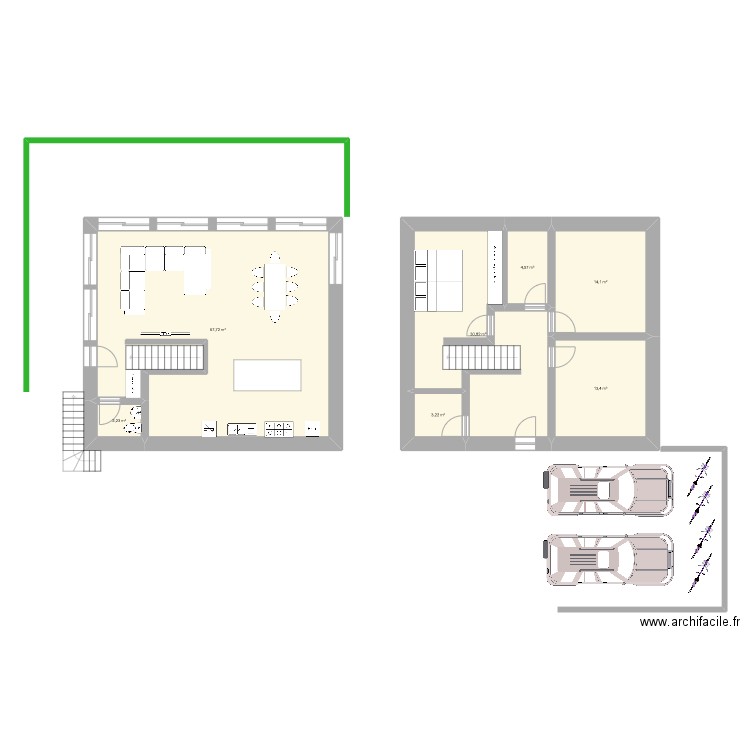 NCote2. Plan de 0 pièce et 0 m2