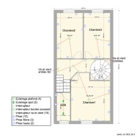 Plan étage talence Pouget