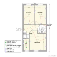 Plan &eacute;tage talence Pouget