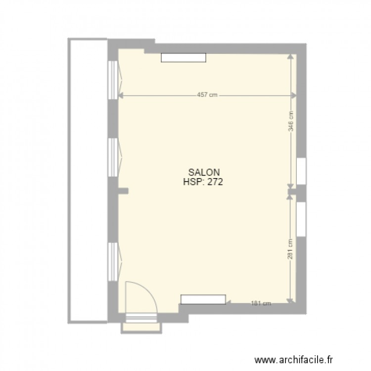 henri  salon 20 avril. Plan de 0 pièce et 0 m2