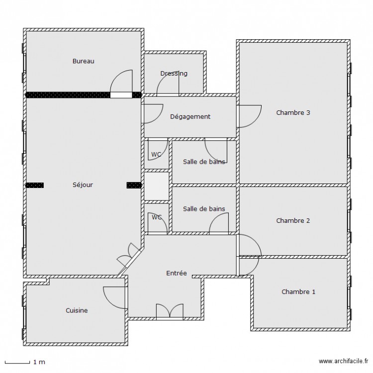 docteur roux. Plan de 0 pièce et 0 m2