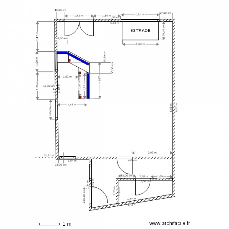 Boutique-7. Plan de 0 pièce et 0 m2