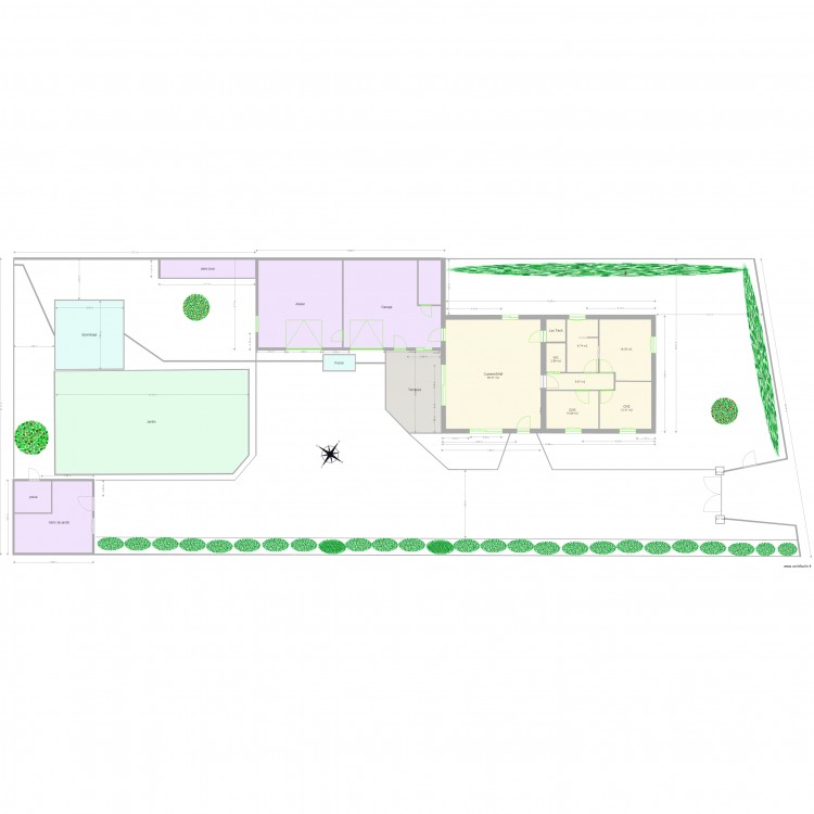 Plan Gouzilh 25. Plan de 0 pièce et 0 m2