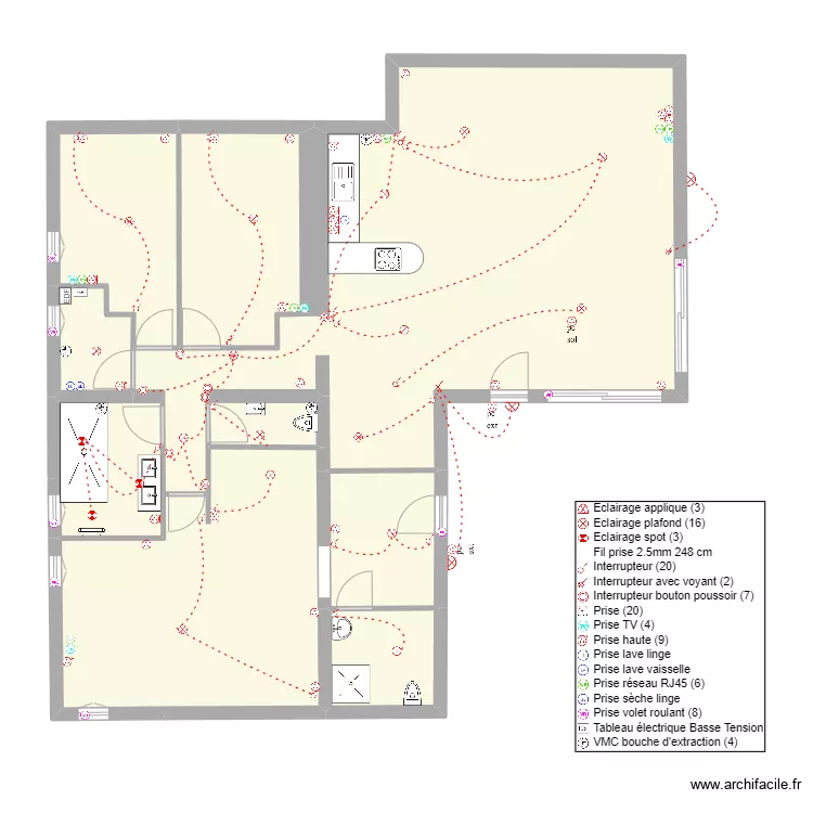 pineau elec. Plan de 