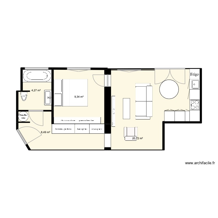 84FBG. Plan de 0 pièce et 0 m2