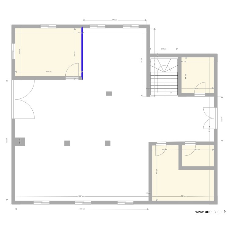 victoire ssol vide. Plan de 0 pièce et 0 m2