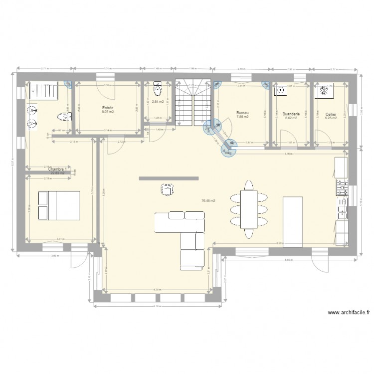 Maison Gan Kontio 2. Plan de 0 pièce et 0 m2