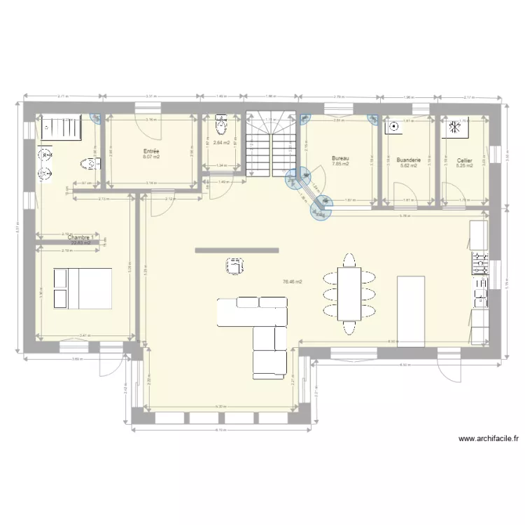 Maison Gan Kontio 2. Plan de Maison Gan Kontio 2. Plan de