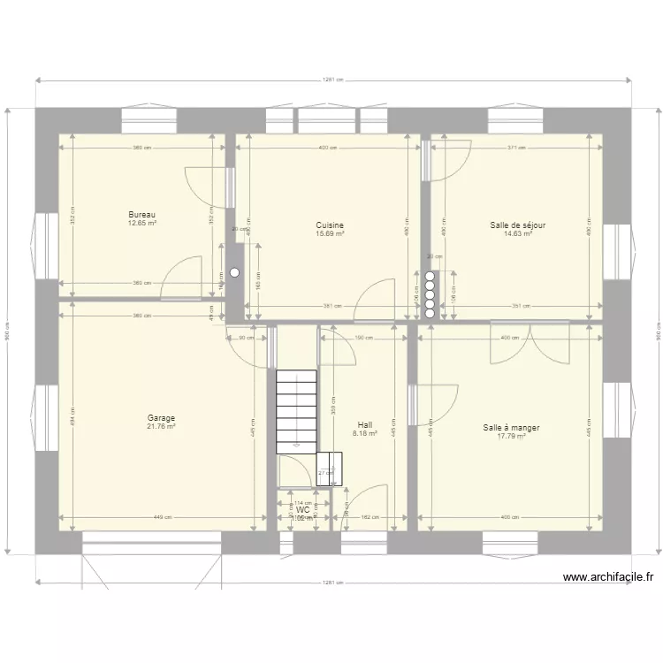 Maison Laura. Plan de Maison Laura. Plan de