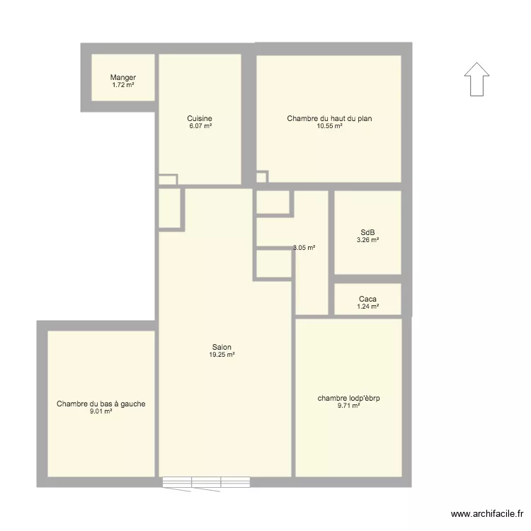 moustachu . Plan de moustachu . Plan de