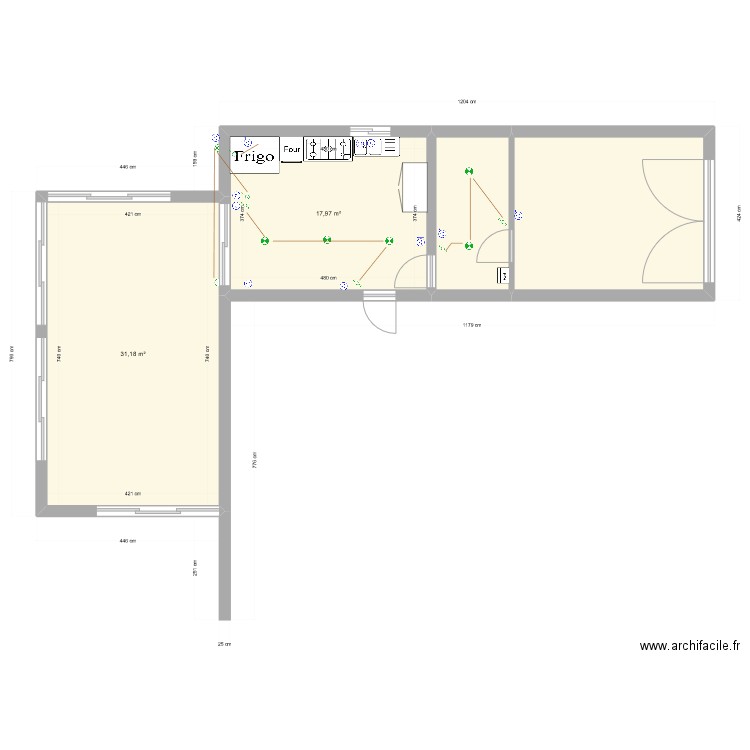 gailleres rénovation. Plan de 0 pièce et 0 m2