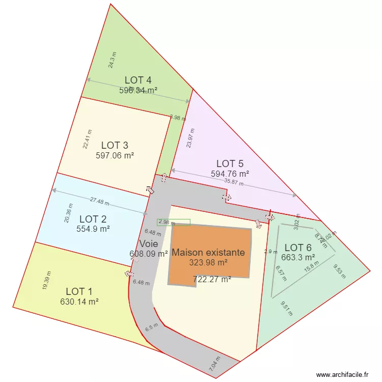 Rieumes - 935 rte Ste Foy v4. Plan de 