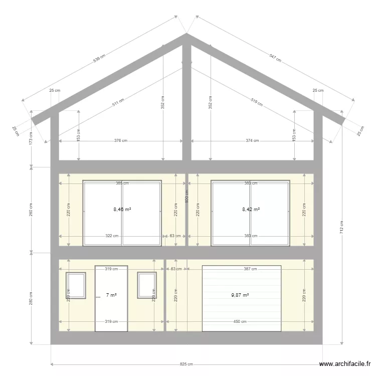 FACADE MAJAND. Plan de FACADE MAJAND. Plan de