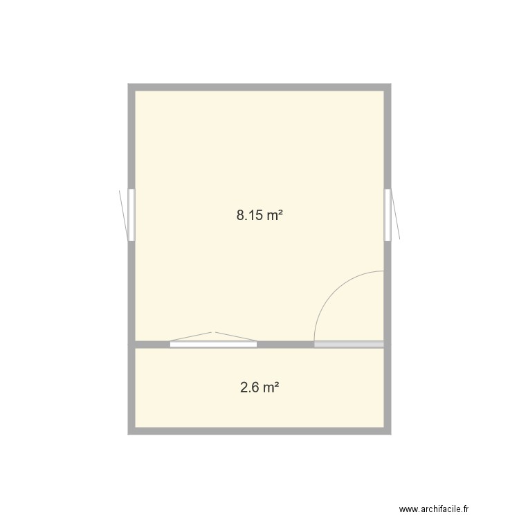 cabane. Plan de 0 pièce et 0 m2