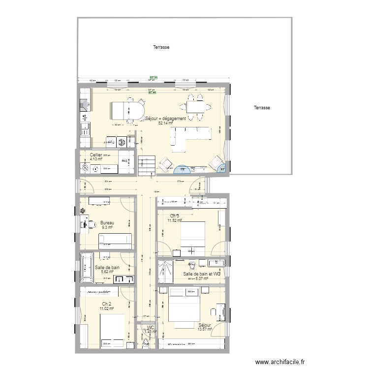 2020 11 14 projet 3. Plan de 0 pièce et 0 m2