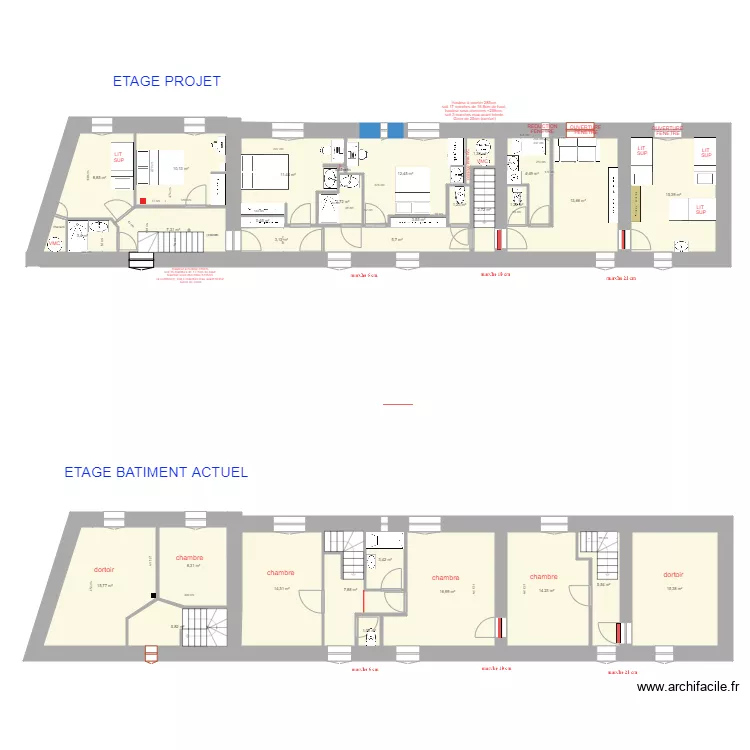 Etage version 7 mai 2021. Plan de Etage version 7 mai 2021. Plan de