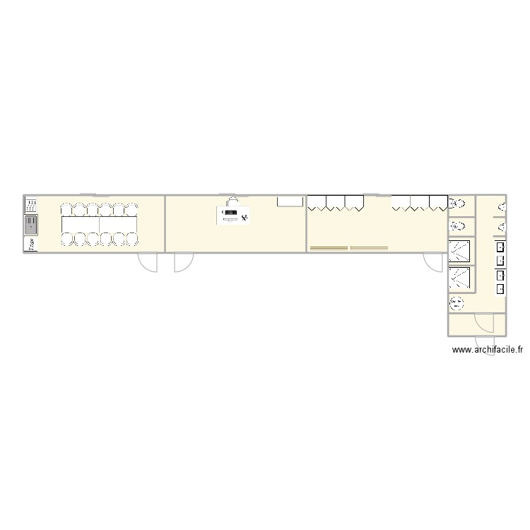 EUROPEAN HOMES - MAJ - BEYNOST. Plan de 9 pièces et 58 m2