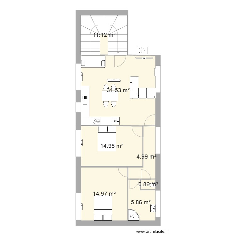 Appartement 29 E. Plan de 0 pièce et 0 m2