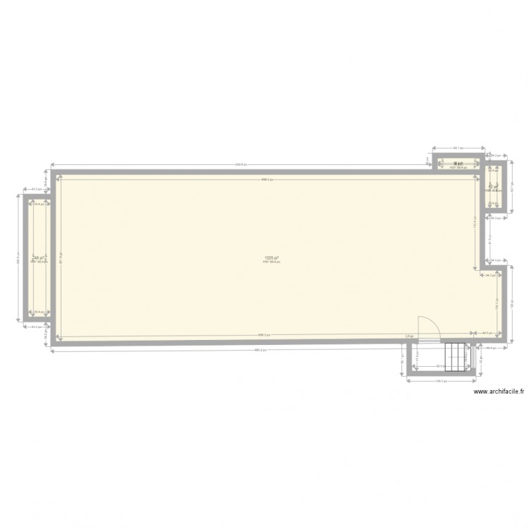 transit sept-iles 3. Plan de 4 pièces et 120 m2