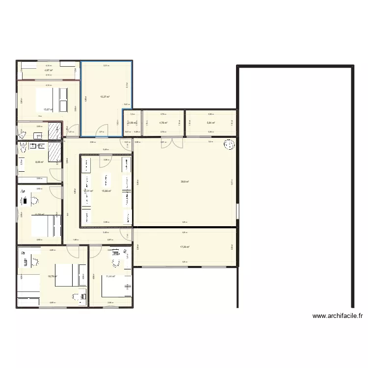 Plan 2. Plan de 
