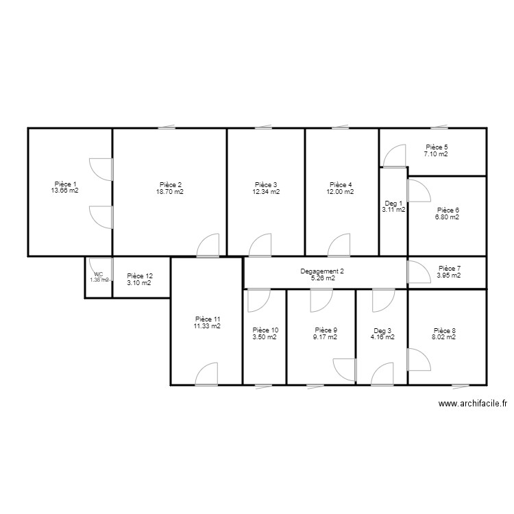 kiné. Plan de 0 pièce et 0 m2