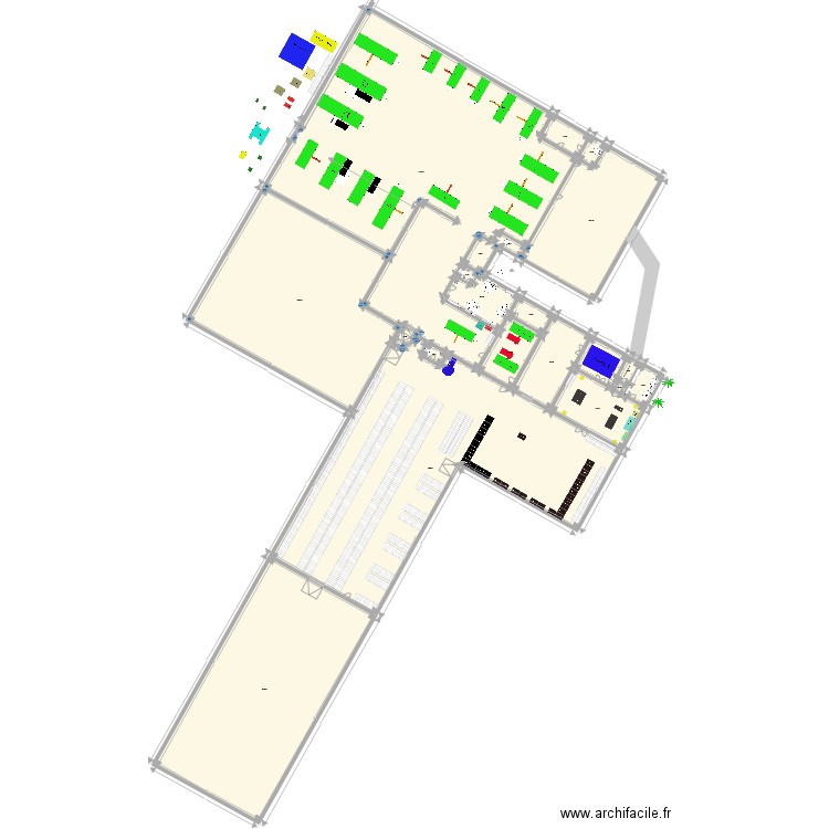 MODIFICATION CENTRALE 21. Plan de 0 pièce et 0 m2