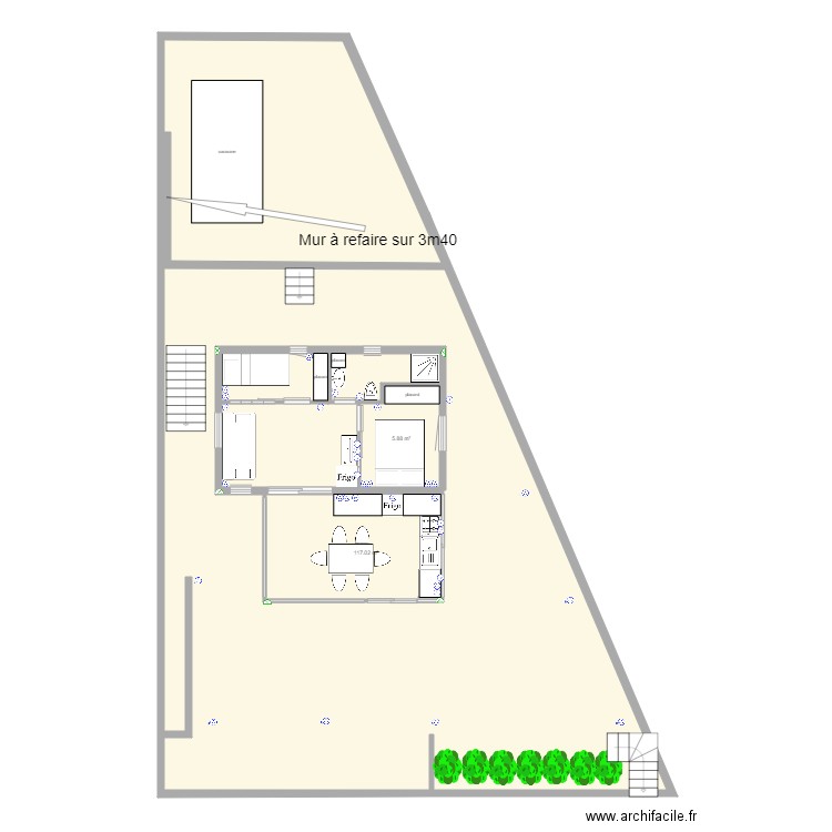 mobil home version 15. Plan de 0 pièce et 0 m2