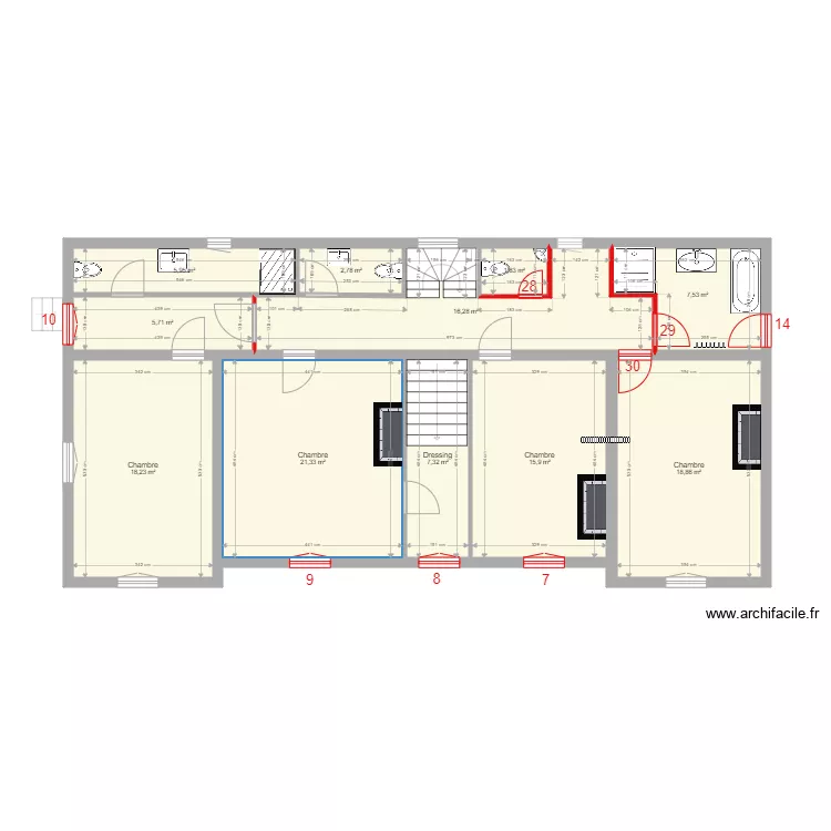63001802 Mariol Etage projet 2. Plan de 63001802 Mariol Etage projet 2. Plan de